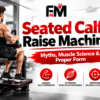 seated calf raise machine
