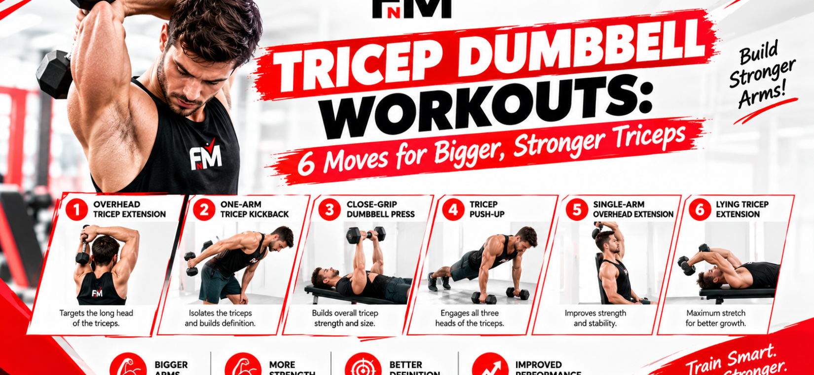 tricep dumbbell workouts