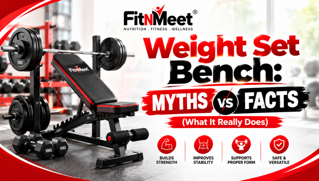 weight set bench