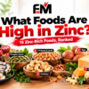 what foods are high in zinc
