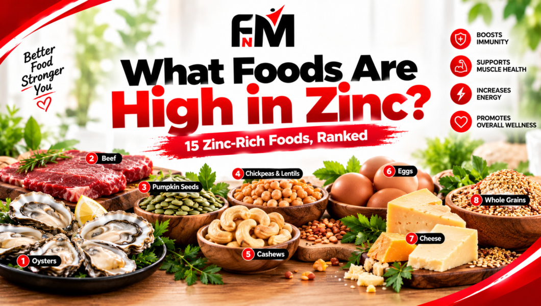 what foods are high in zinc